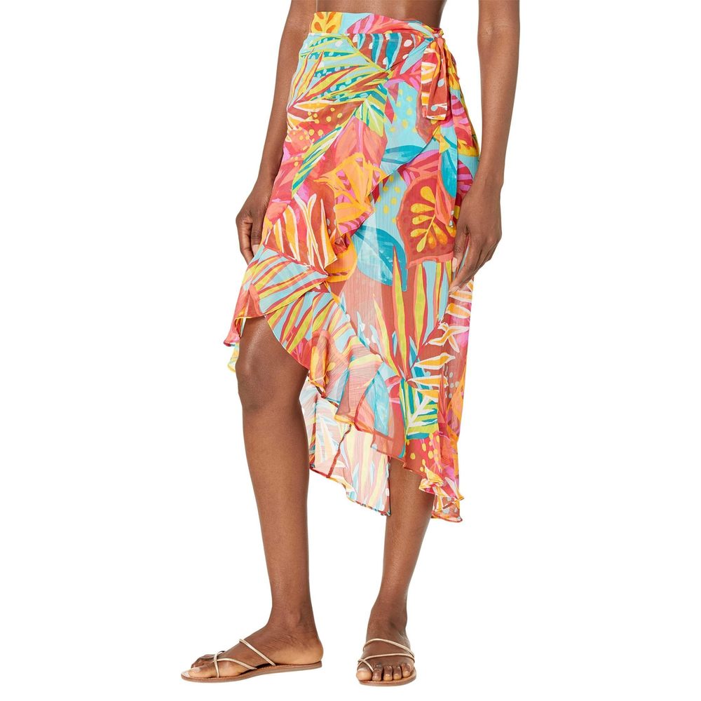 Bleu Rod Beattie Women's Cover-Up Wrap Pareo Multicolor MD